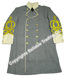 Confederate Officer Frock Coat